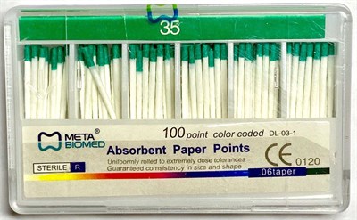 Штифты бумажные кон 06  №35 (100шт), Мета Китай  Б0635