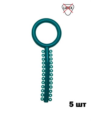 Лигатура Uni Stick-26 цвет бирюзовый, 5 шт Лигатура/бирюзовый