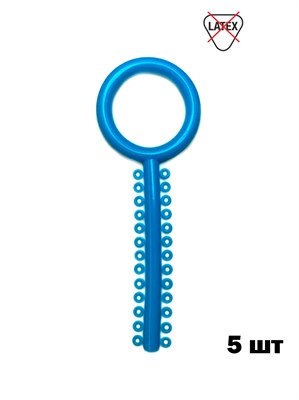 Лигатура Uni Stick-26 цвет голубой, 5 шт Лигатура/голубой