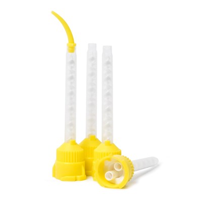 Смесительные наконечники жёлтые 1:1, 50 шт Tips жёлтые 1:1/50