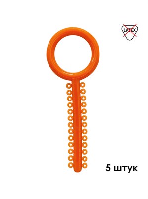 Лигатура Uni Stick-26 цвет оранжевый, 5 шт Лигатура/оранж