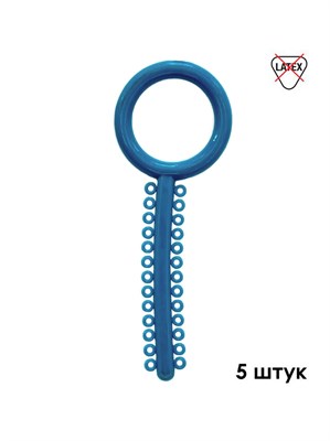 Лигатура Uni Stick-26 цвет морская волна, 5 шт Лигатура/морволна