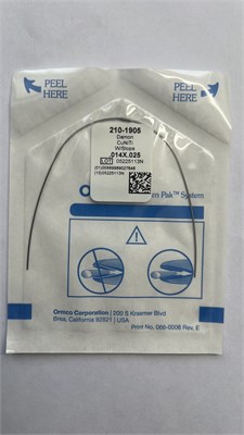 Дуга Cu-Ni-Ti Damon 014*025, Китай, ORMCO 210-1905 Дуга Damon 014*025