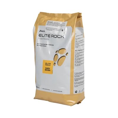 Супергипс Элит Рок  - пакет 3 кг, 4 класс, цвет песочно-коричневый / Zhermack СупергипсЭлитРок песочно-кор