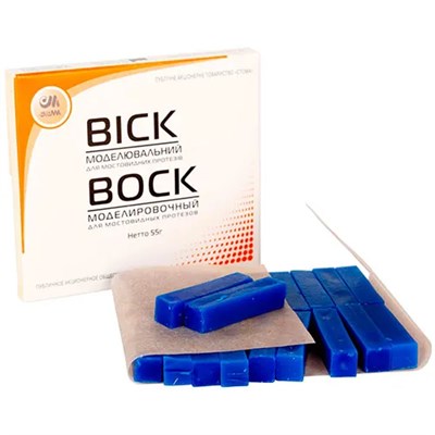 Воск моделировочный,  55 гр  / Стома Воск модел.Стома