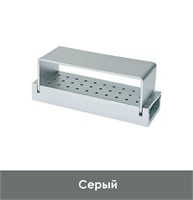 Подставка для  боров (30 отверст. 20FG+10RA) с крышкой. Цвет серебро Подст.30/серебро