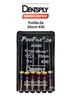 Профайлы 06 30/25мм, 6 шт Dentsplay, Швейцария ProFile.06 №30/25mm