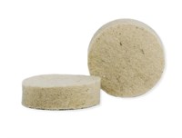 Фильцы колесообразные войлочные, белые, арт.  3.052-2 / Сонис Фильцколесо