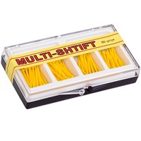 Штифты беззольные MULTI SHTIFT 80 шт, желтые / РуДент MULTI SHTIFT желтые