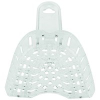 Ложка слепочная  №3 верхняя челюсть, для имплантологии, прозрачные /  JNB Ложка слеп. №3 в/ч импл.